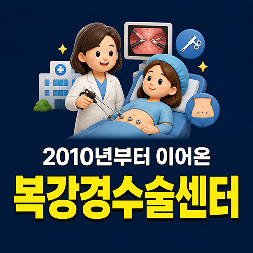 2010년부터 이어온 복강경수술센터